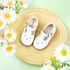 imageFelix ampamp Flora Toddler Little Girl Mary Jane Dress Shoes  Ballet Flats for Girl Party School ShoesB409white