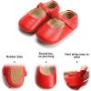 imageSoft Sole Baby Shoes  Infant Baby Walking Shoes Moccasins Rubber Sole Crib Shoes8525 Red