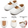 imageSoft Sole Baby Shoes  Infant Baby Walking Shoes Moccasins Rubber Sole Crib Shoes8525 White