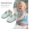 imageSoft Sole Baby Shoes  Infant Baby Walking Shoes Moccasins Rubber Sole Crib ShoesB05blue