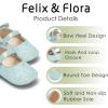 imageSoft Sole Baby Shoes  Infant Baby Walking Shoes Moccasins Rubber Sole Crib ShoesB05blue