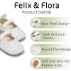 imageSoft Sole Baby Shoes  Infant Baby Walking Shoes Moccasins Rubber Sole Crib ShoesB05gl White