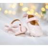imageSoft Sole Baby Shoes  Infant Baby Walking Shoes Moccasins Rubber Sole Crib ShoesB05glitter Light Pink