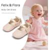 imageSoft Sole Baby Shoes  Infant Baby Walking Shoes Moccasins Rubber Sole Crib ShoesB05light Pink