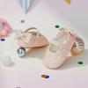 imageSoft Sole Baby Shoes  Infant Baby Walking Shoes Moccasins Rubber Sole Crib ShoesB05light Pink