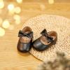 imageSoft Sole Baby Shoes  Infant Baby Walking Shoes Moccasins Rubber Sole Crib ShoesB23black