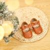 imageSoft Sole Baby Shoes  Infant Baby Walking Shoes Moccasins Rubber Sole Crib ShoesB23brown