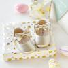 imageSoft Sole Baby Shoes  Infant Baby Walking Shoes Moccasins Rubber Sole Crib ShoesB23gold