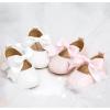 imageSoft Sole Baby Shoes  Infant Baby Walking Shoes Moccasins Rubber Sole Crib ShoesB6638glitter White