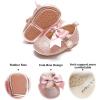 imageSoft Sole Baby Shoes  Infant Baby Walking Shoes Moccasins Rubber Sole Crib ShoesB6638pink