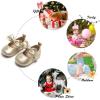 imageSoft Sole Baby Shoes  Infant Baby Walking Shoes Moccasins Rubber Sole Crib ShoesB8529gold