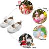 imageSoft Sole Baby Shoes  Infant Baby Walking Shoes Moccasins Rubber Sole Crib ShoesB8529white