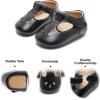 imageSoft Sole Baby Shoes  Infant Baby Walking Shoes Moccasins Rubber Sole Crib ShoesB8710black
