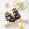 imageSoft Sole Baby Shoes  Infant Baby Walking Shoes Moccasins Rubber Sole Crib ShoesB8710black