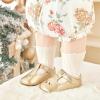 imageSoft Sole Baby Shoes  Infant Baby Walking Shoes Moccasins Rubber Sole Crib ShoesB8710gold