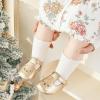 imageSoft Sole Baby Shoes  Infant Baby Walking Shoes Moccasins Rubber Sole Crib ShoesB8710gold
