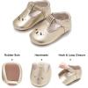 imageSoft Sole Baby Shoes  Infant Baby Walking Shoes Moccasins Rubber Sole Crib ShoesB8710gold