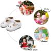 imageSoft Sole Baby Shoes  Infant Baby Walking Shoes Moccasins Rubber Sole Crib ShoesB8710white