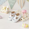 imageSoft Sole Baby Shoes  Infant Baby Walking Shoes Moccasins Rubber Sole Crib ShoesB8710white