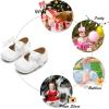 imageSoft Sole Baby Shoes  Infant Baby Walking Shoes Moccasins Rubber Sole Crib ShoesB8713white