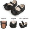 imageSoft Sole Baby Shoes  Infant Baby Walking Shoes Moccasins Rubber Sole Crib ShoesB8716black