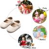 imageSoft Sole Baby Shoes  Infant Baby Walking Shoes Moccasins Rubber Sole Crib ShoesBaby8524beige