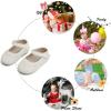 imageSoft Sole Baby Shoes  Infant Baby Walking Shoes Moccasins Rubber Sole Crib ShoesBaby8524ivory