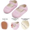 imageSoft Sole Baby Shoes  Infant Baby Walking Shoes Moccasins Rubber Sole Crib ShoesBaby8524purple