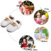 imageSoft Sole Baby Shoes  Infant Baby Walking Shoes Moccasins Rubber Sole Crib ShoesGiltter White