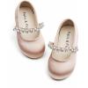 imageFelix ampamp Flora Girls Toddler Little Ballet Shoes  Flower Girls Mary Jane Flats Dress Shoes Party WeddingB862dark Nude