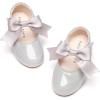imageFelix ampamp Flora Toddler Flower Girl Dress Shoes  Girl Ballet Flats Party School Shoes WeddingB890silver