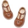imageFelix ampamp Flora Toddler Girl Mary Jane Dress Shoes  Ballet Flats for Girl Party School ShoesB421brown