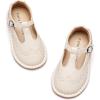 imageFelix ampamp Flora Toddler Girl Mary Jane Dress Shoes  Ballet Flats for Girl Party School ShoesB422beige