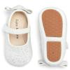 imageSoft Sole Baby Shoes  Infant Baby Walking Shoes Moccasins Rubber Sole Crib ShoesB05gl White