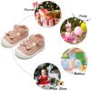 imageFelix ampamp Flora Soft Sole Baby Dress Shoes  Infant Baby Walking Shoes Moccasinss Rubber Sole Crib ShoesByb03pink