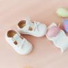 imageFelix ampamp Flora Soft Sole Baby Dress Shoes  Infant Baby Walking Shoes Moccasinss Rubber Sole Crib ShoesByb03white