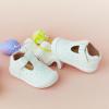 imageFelix ampamp Flora Soft Sole Baby Dress Shoes  Infant Baby Walking Shoes Moccasinss Rubber Sole Crib ShoesByb04white