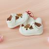 imageFelix ampamp Flora Soft Sole Baby Dress Shoes  Infant Baby Walking Shoes Moccasinss Rubber Sole Crib ShoesByb05white