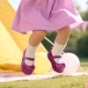 imageFelix ampamp Flora Soft Sole Baby Shoes  Infant Baby Girls Ballet Flats Moccasinss Rubber Sole Walking Crib ShoesBn32purple