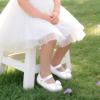 imageFelix ampamp Flora Soft Sole Baby Shoes  Infant Baby Girls Ballet Flats Moccasinss Rubber Sole Walking Crib ShoesBn32s White
