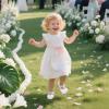 imageFelix ampamp Flora Soft Sole Baby Shoes  Infant Baby Girls Ballet Flats Moccasinss Rubber Sole Walking Crib ShoesBn32s White
