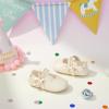 imageFelix ampamp Flora Soft Sole Baby Shoes  Infant Baby Girls Ballet Flats Moccasinss Rubber Sole Walking Crib ShoesBn33beige