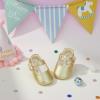 imageFelix ampamp Flora Soft Sole Baby Shoes  Infant Baby Girls Ballet Flats Moccasinss Rubber Sole Walking Crib ShoesBn33gold