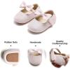 imageFelix ampamp Flora Soft Sole Baby Shoes  Infant Baby Walking Shoes Moccasinss Rubber Sole Crib ShoesB03light Pink