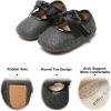 imageFelix ampamp Flora Soft Sole Baby Shoes  Infant Baby Walking Shoes Moccasinss Rubber Sole Crib ShoesB10black