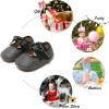 imageFelix ampamp Flora Soft Sole Baby Shoes  Infant Baby Walking Shoes Moccasinss Rubber Sole Crib ShoesB10black