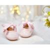 imageFelix ampamp Flora Soft Sole Baby Shoes  Infant Baby Walking Shoes Moccasinss Rubber Sole Crib ShoesB18light Pink