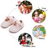 imageFelix ampamp Flora Soft Sole Baby Shoes  Infant Baby Walking Shoes Moccasinss Rubber Sole Crib ShoesB18light Pink