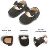 imageFelix ampamp Flora Soft Sole Baby Shoes  Infant Baby Walking Shoes Moccasinss Rubber Sole Crib ShoesB21black