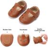 imageFelix ampamp Flora Soft Sole Baby Shoes  Infant Baby Walking Shoes Moccasinss Rubber Sole Crib ShoesB22brown